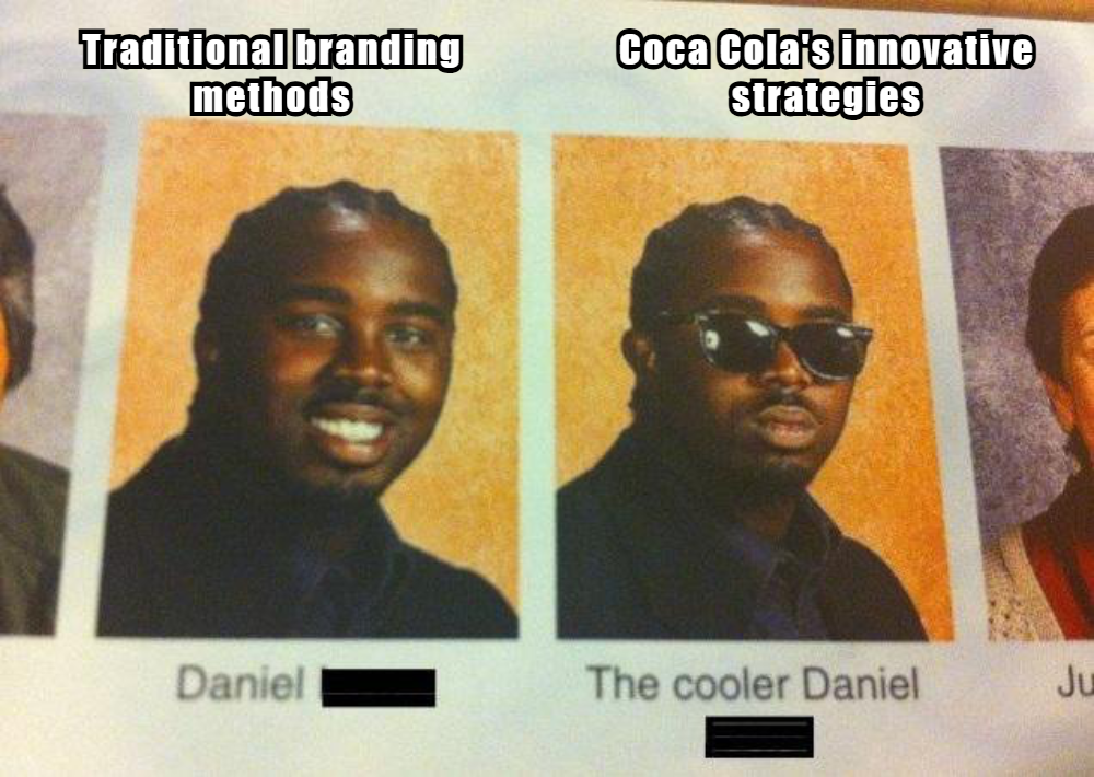 branding strategies of coca cola meme